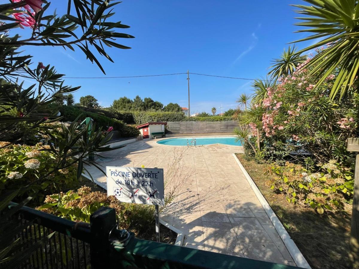Splendide Appartement De Charme Avec Patio, Parking Et Plage A 3 Minutes Biarritz Dış mekan fotoğraf